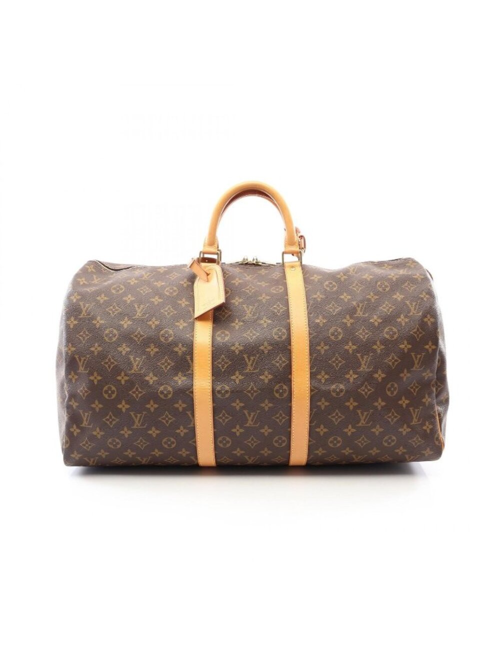 Louis Vuitton Boston Bag Keepall 55 Leather